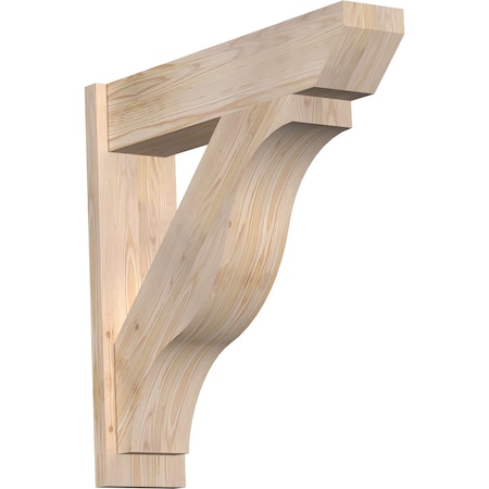 Ekena Millwork Funston Slat Smooth Outlooker, Douglas Fir, 7 1/2"W x 32"D x 32"H OUT08X32X32FST06SDF